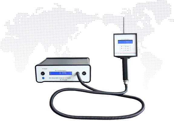 雙顯雙波紅外SF6氣體檢漏儀