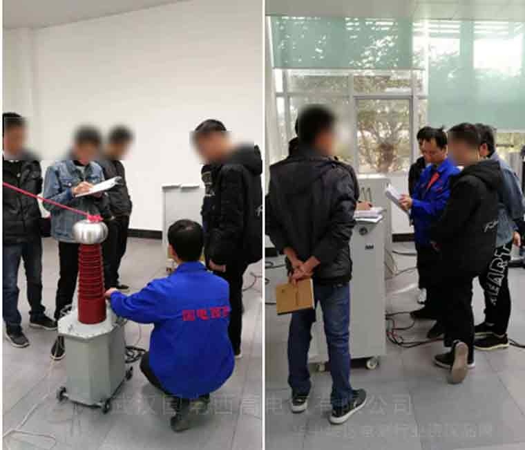 國電西高前往玉林檢驗研究院提供調(diào)試服務(wù)