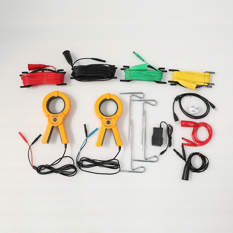 雙鉗多功能接地電阻測(cè)試儀配件圖