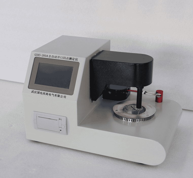 全自動開口閃點測定儀實物圖