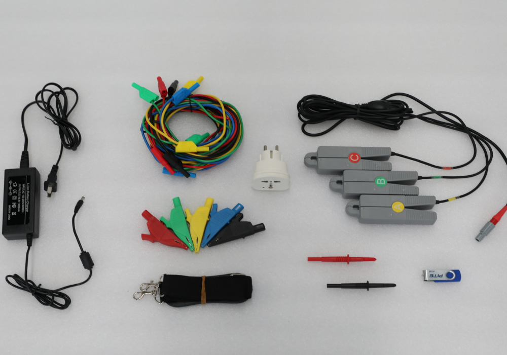 掌上式電能質量分析儀配件圖