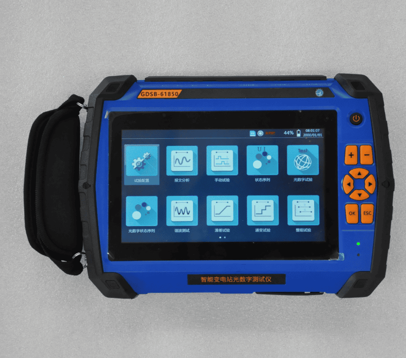 智能變電站光數(shù)字測(cè)試儀界面圖
