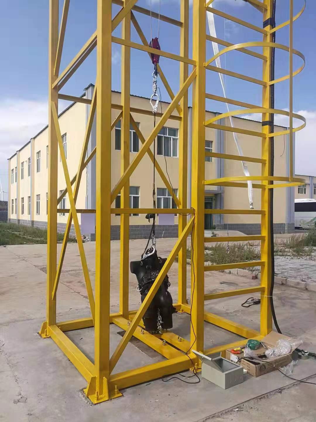 安全帶綜合測試機現場圖