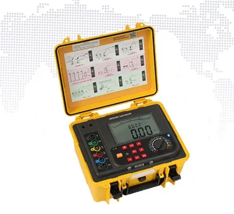 接地電阻測試儀操作時需要將電極與內部斷開