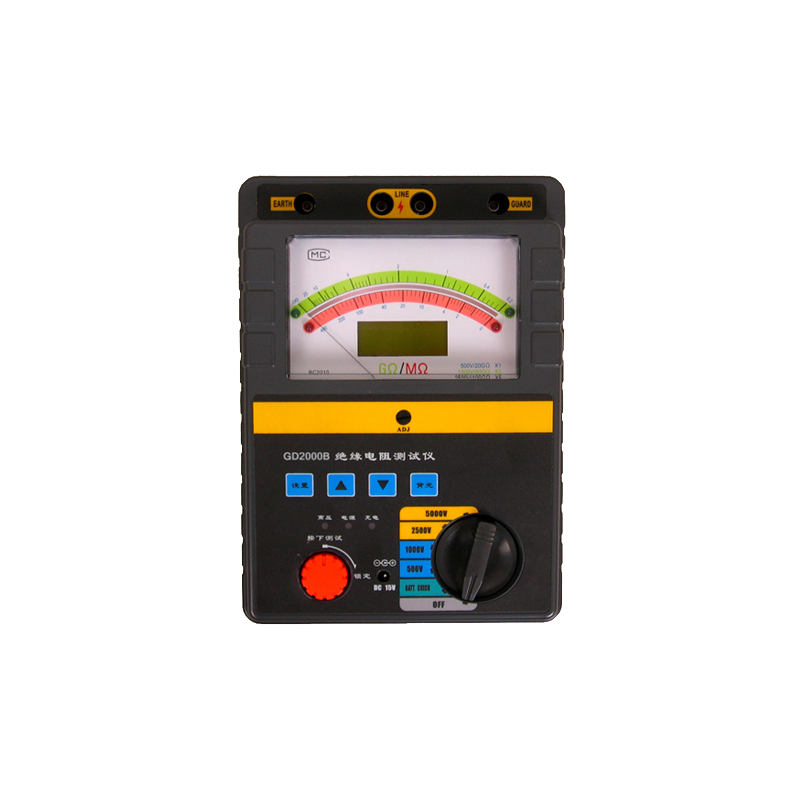 GD2000B智能雙顯絕緣電阻測試儀