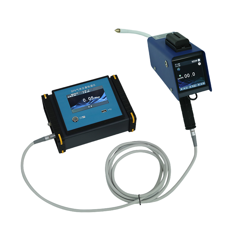 雙顯紅外SF6氣體定量檢漏儀