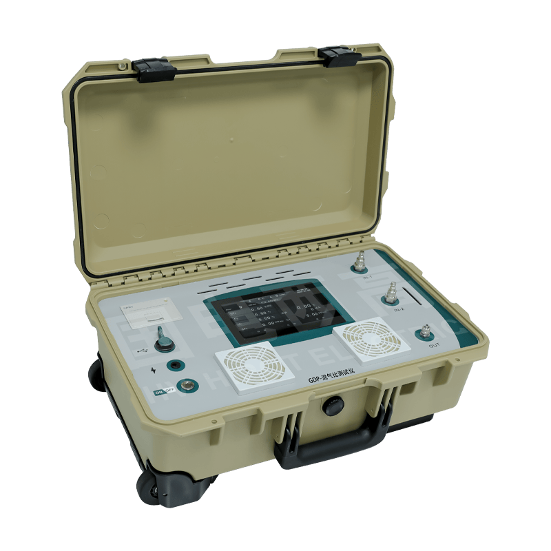 N2/CF4混氣比的測試：熱導法+光學法+微量氧