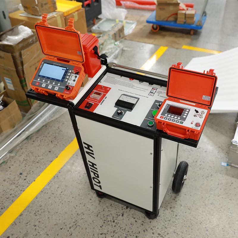 手推車式電纜故障綜合測試系統手推車式電力電纜故障定位系統